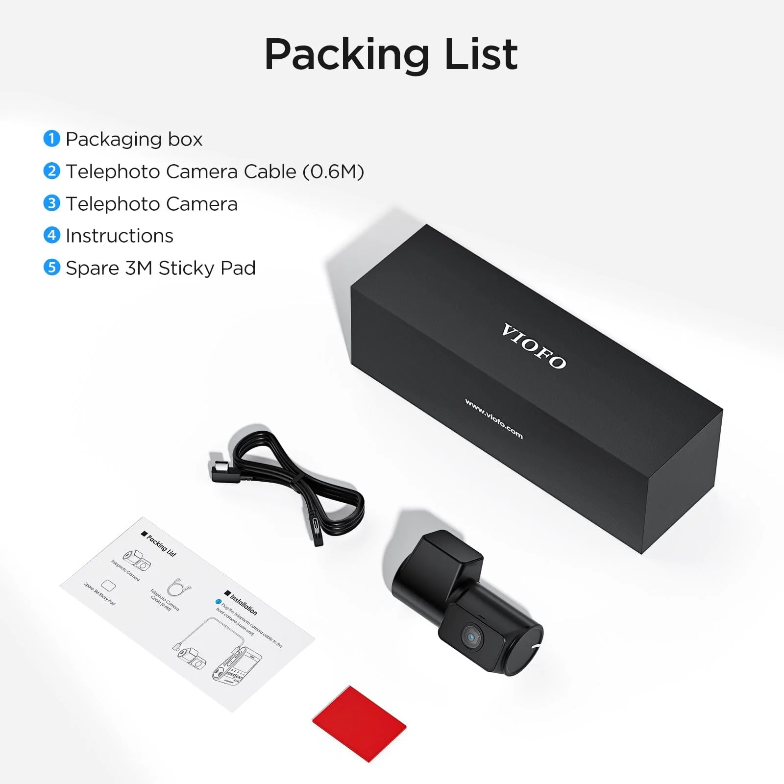 RTC300 Telelens voor VIOFO A229 Pro/Plus - Image 7