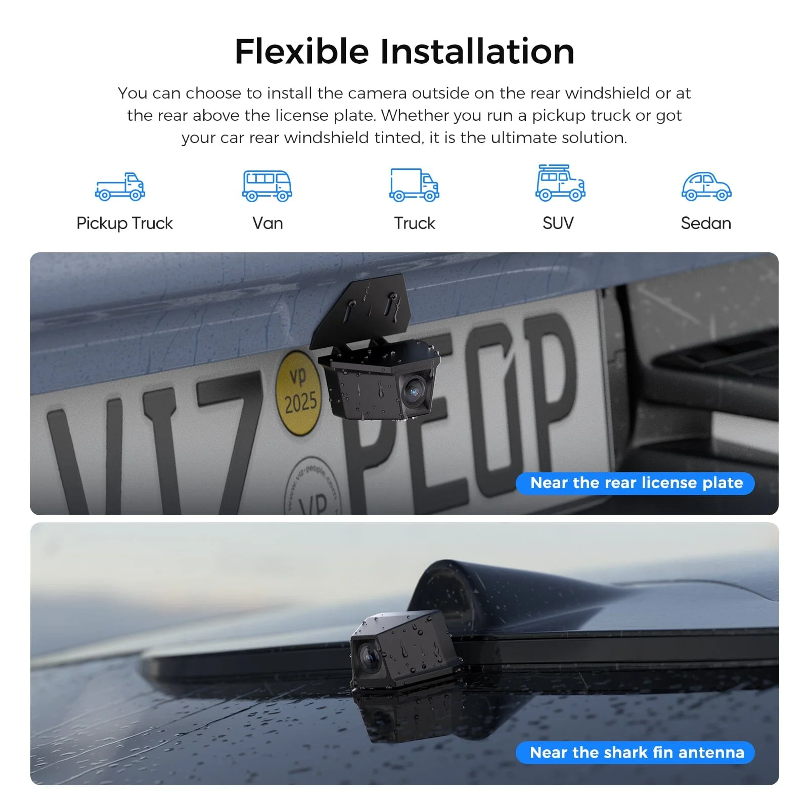 RWC400 2K Waterdichte achtercamera voor VIOFO A329S/A329T - Image 7