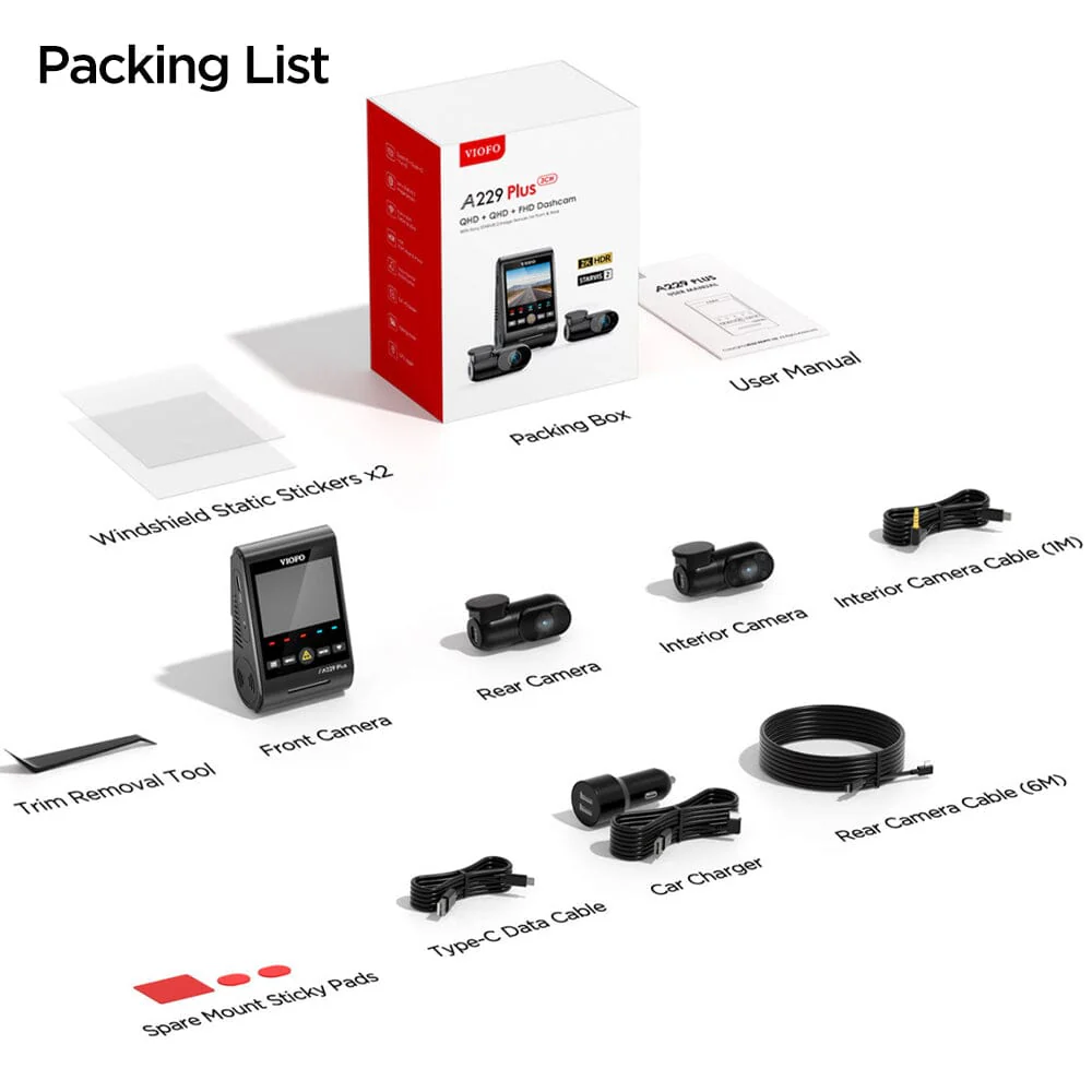 VIOFO A229 Plus 3CH - Image 6