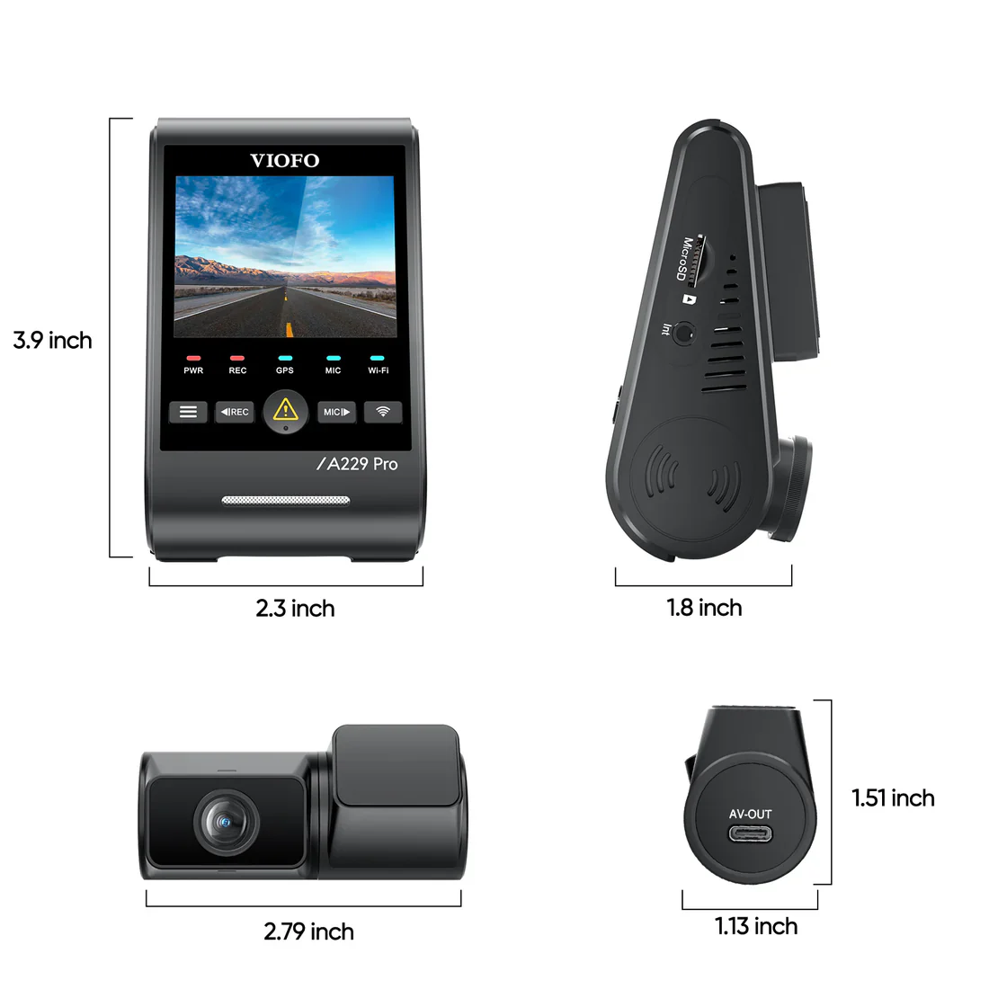 VIOFO A229 Pro Tele 2CH - Image 4