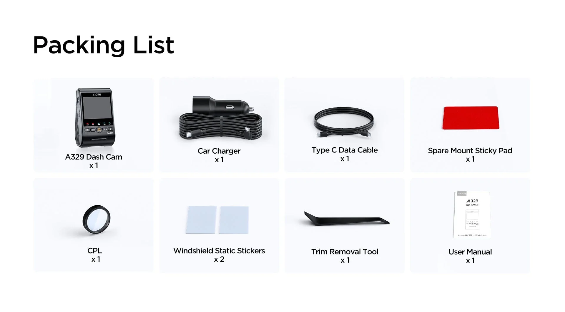 VIOFO A329 1CH - Image 4