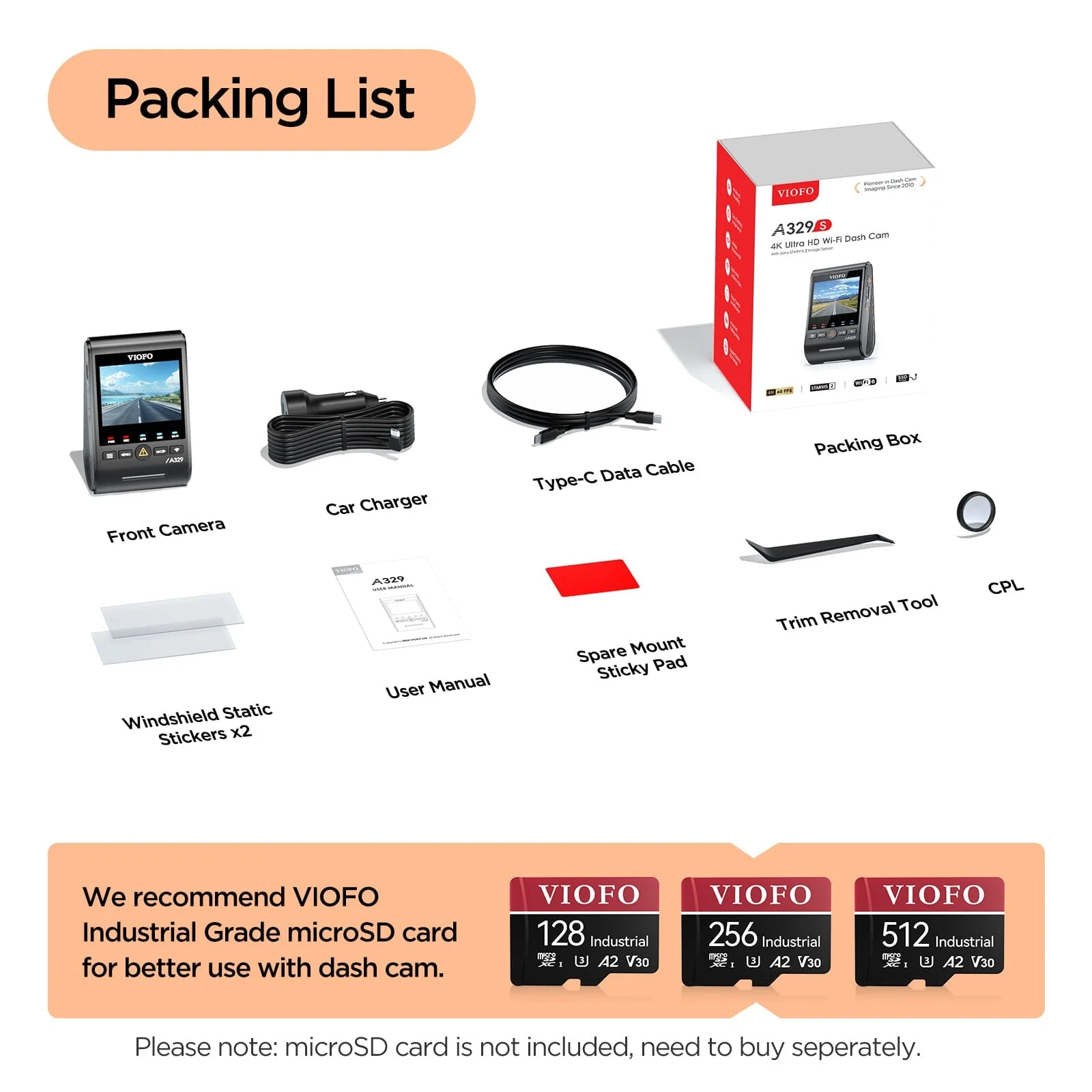 VIOFO A329S 1CH - Image 5